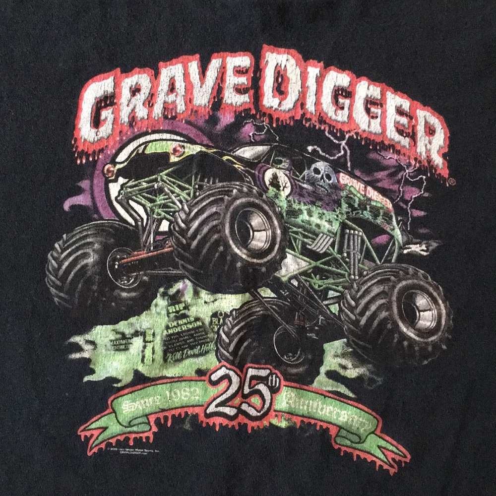 Vintage Grave Digger Monster Truck Tee